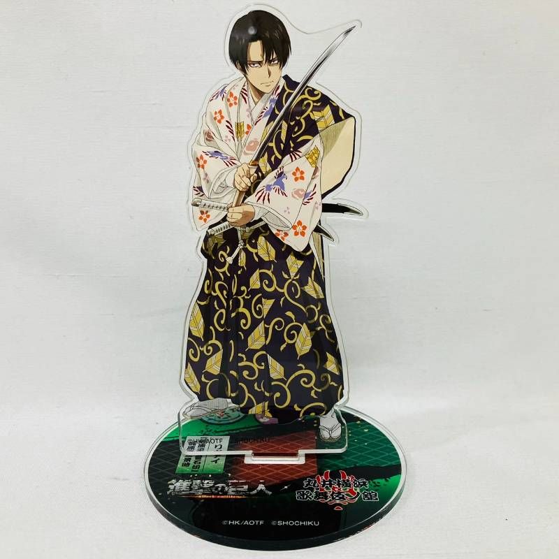 新品 進撃の巨人 丸井横浜 歌舞伎ノ館 リヴァイ アクリルスタンド 梶原平三景時 進撃の巨人 丸井横浜 歌舞伎 館 リヴァイ アクリルスタンド 梶原平三景