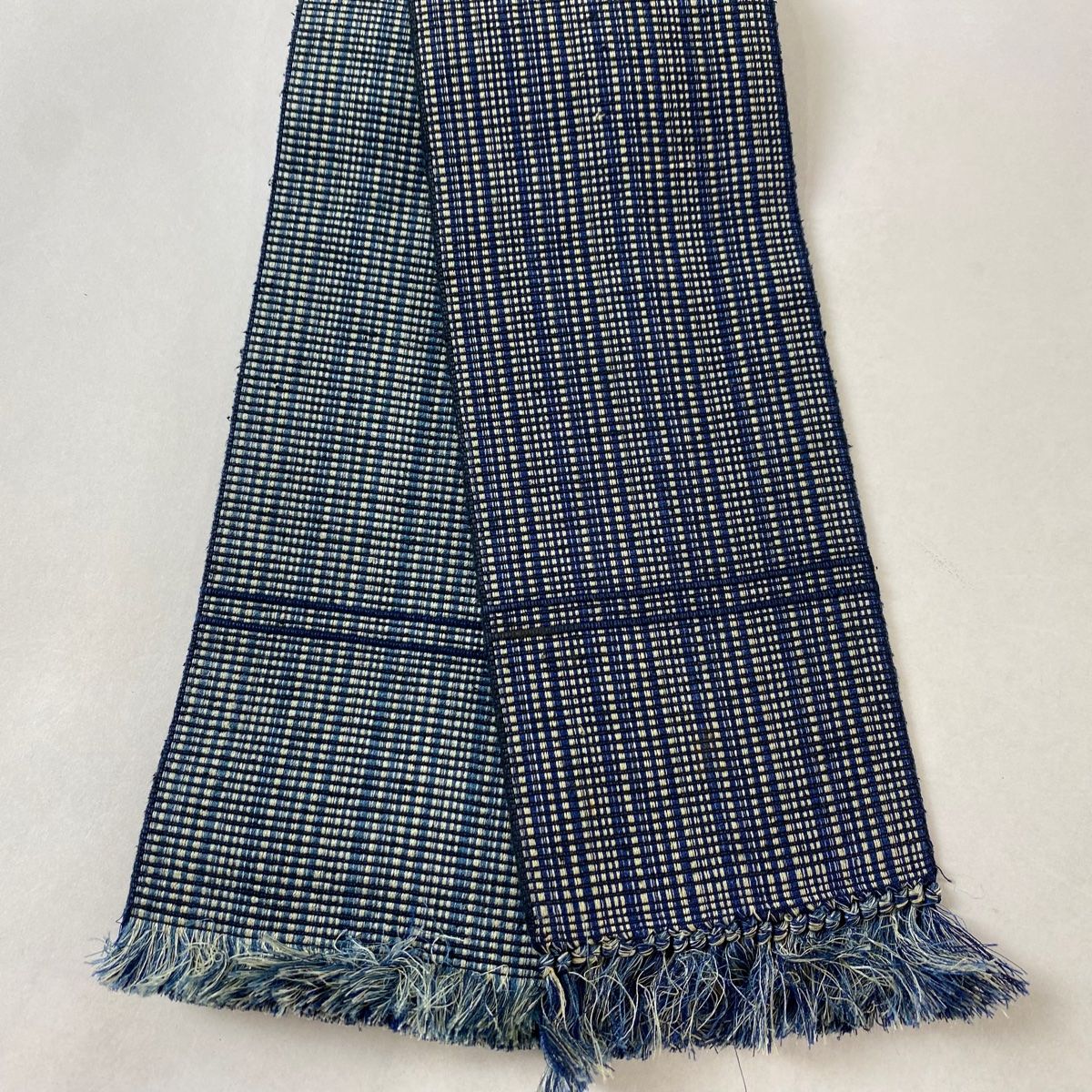 角帯 美品 優品 格子 紺色 正絹 【中古】 - メルカリ 