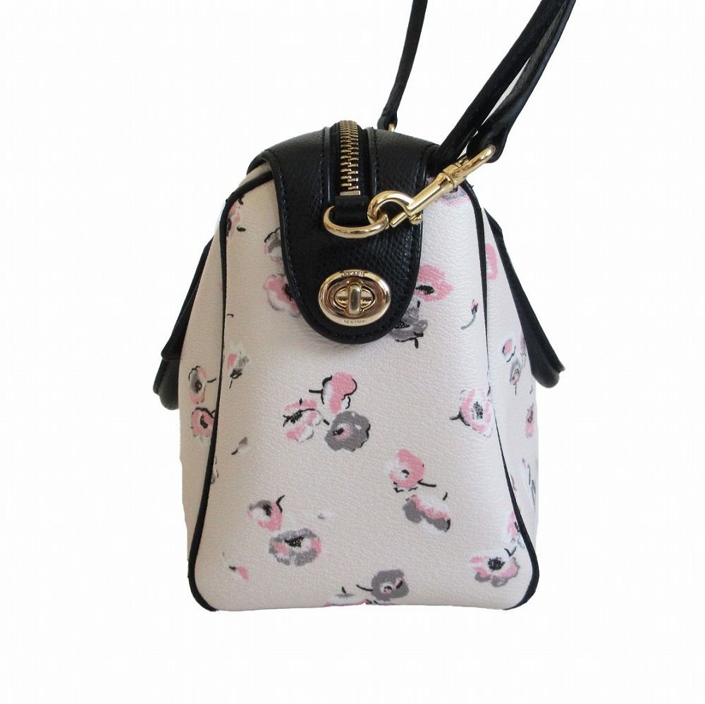 COACH コーチ F37491 2way 斜めがけ ミニボストンバッグ ショルダー 