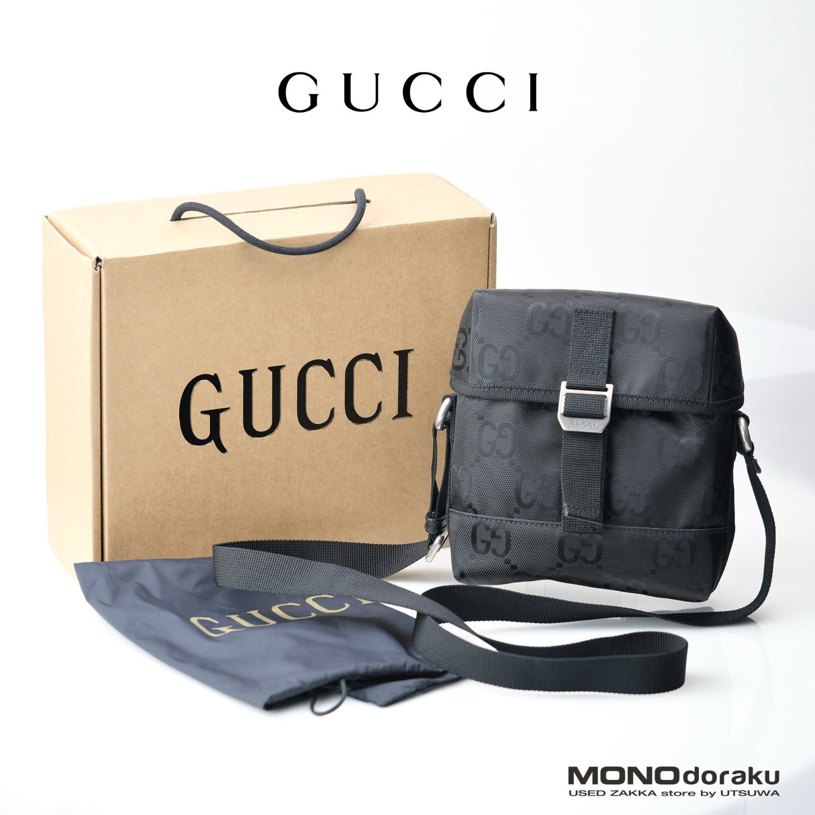 グッチ オフザグリッド GUCCI OF THE GRID ショルダーバッグ GG 