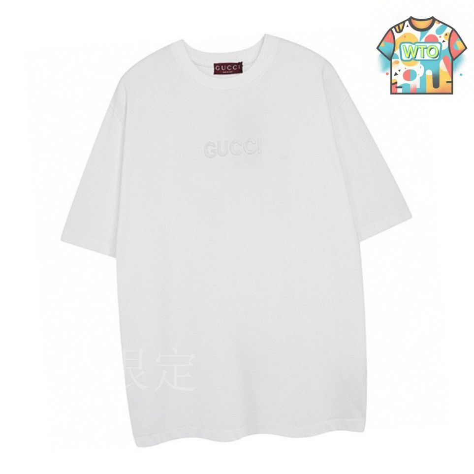 今日特価】Gucci 限定 スネークアルファベットプリント 丸首 T
