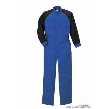 15000 難燃ツナギ 3L ブルー3L 作業服 難燃ツナギ 4208 村上被服 耐熱