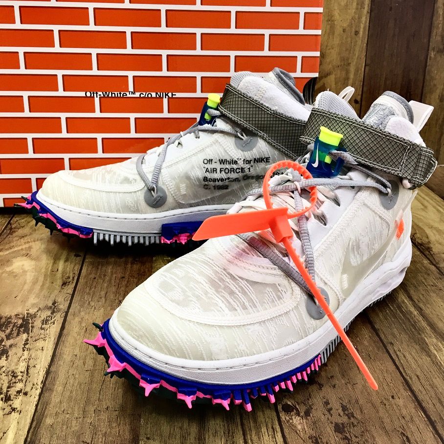 NIKE × OFF-WHITE AIR FORCE 1 MID SP DO6290-100 ナイキ オフホワイト 