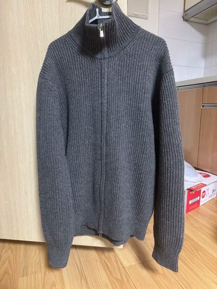 INTHERAW インザロウ ジップアップニット