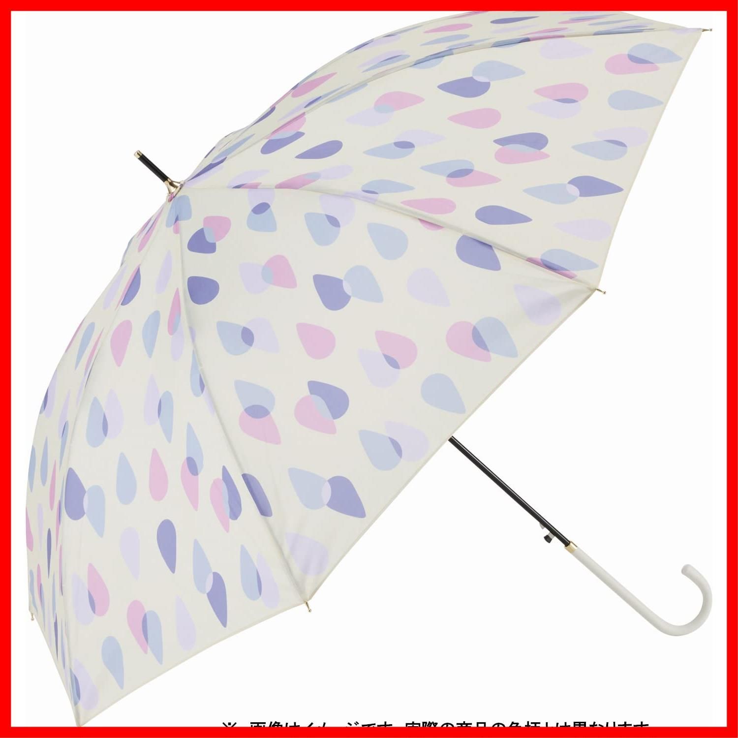 イエロー サークルドロップ 17750 耐風骨 ジャンプスリム 60 cm UVカットコーティング 長傘 宮嶋