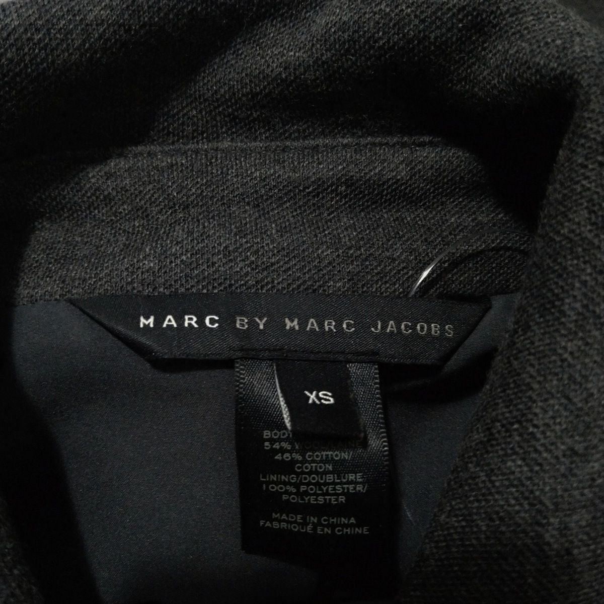 MARC BY MARC JACOBS グレー 長袖ワンピース XS【超美品】 MARC BY MARC JACOBS グレー 長袖ワンピース XS【超美品】 MARC