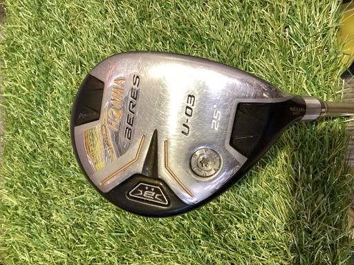 美品★本間ゴルフ BERES U-03 22°★2スターARMRQ8 49/R HONMA GOLF BERES U-03 Hybrid Utility 22° Flex-R 3STAR ARMRQ