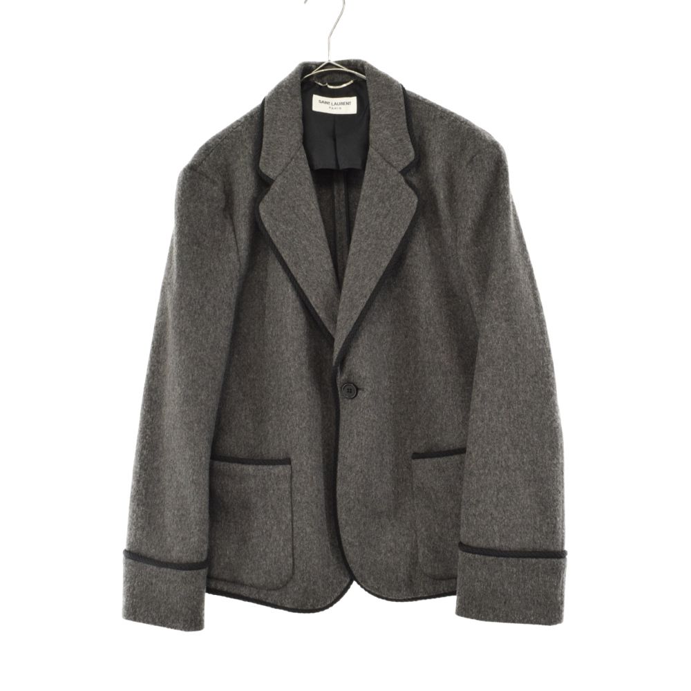 SAINT LAURENT PARIS (サンローランパリ) ウール切り替えテーラード 