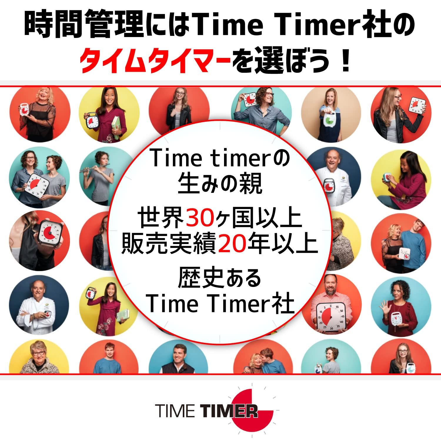 タイムタイマー(TIME TIMER) 勉強タイマー MOD モッド (カバー付き) スカイブルー 9cm 60分 学習アラーム TTM9-BL-W [ スカイブルー] [単品] - メルカリ