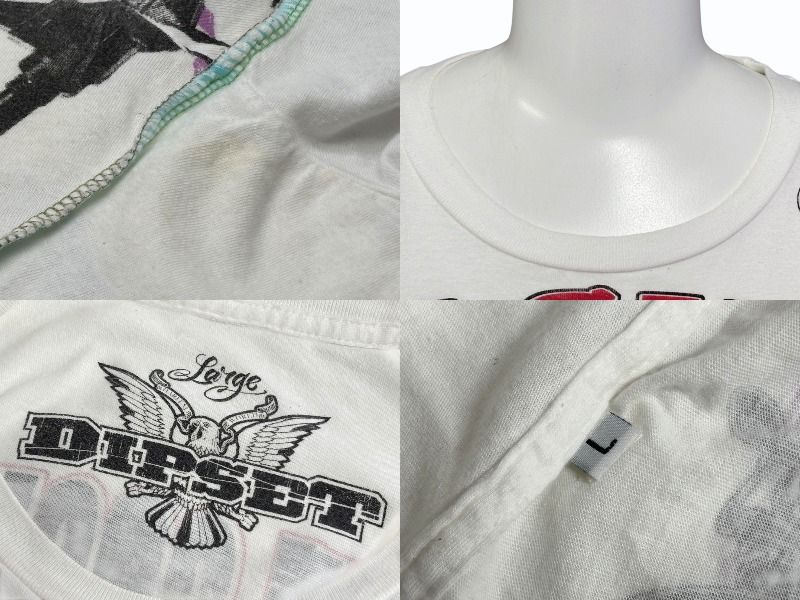 VINTAGE ヴィンテージ DIPSET × TRUE LOVE & FALSE IDOLS Tシャツ More  