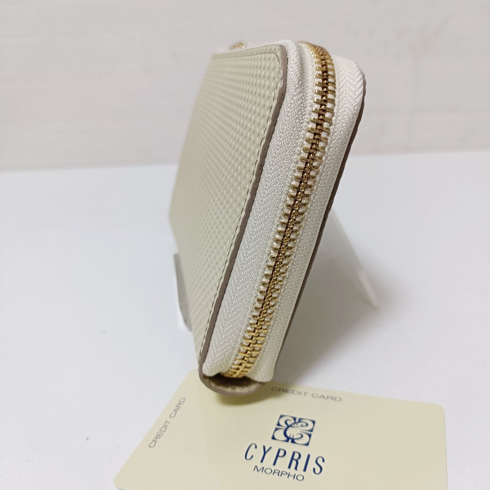 CYPRIS キプリス 本革 L字ファスナー ウォレット 財布 ハニーセル 