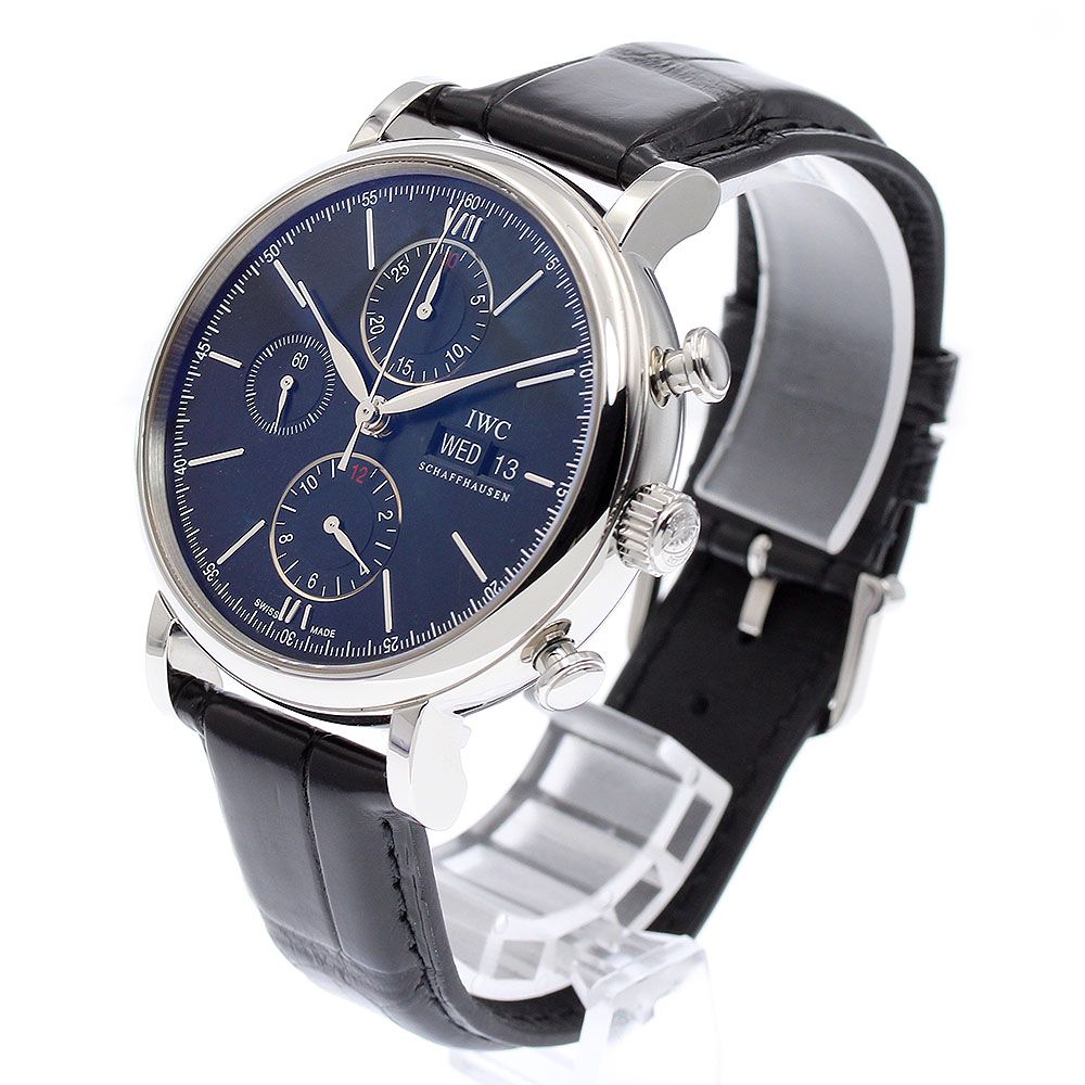 IWC IW391008 ポートフィノ クロノグラフ デイデイト 自動巻き