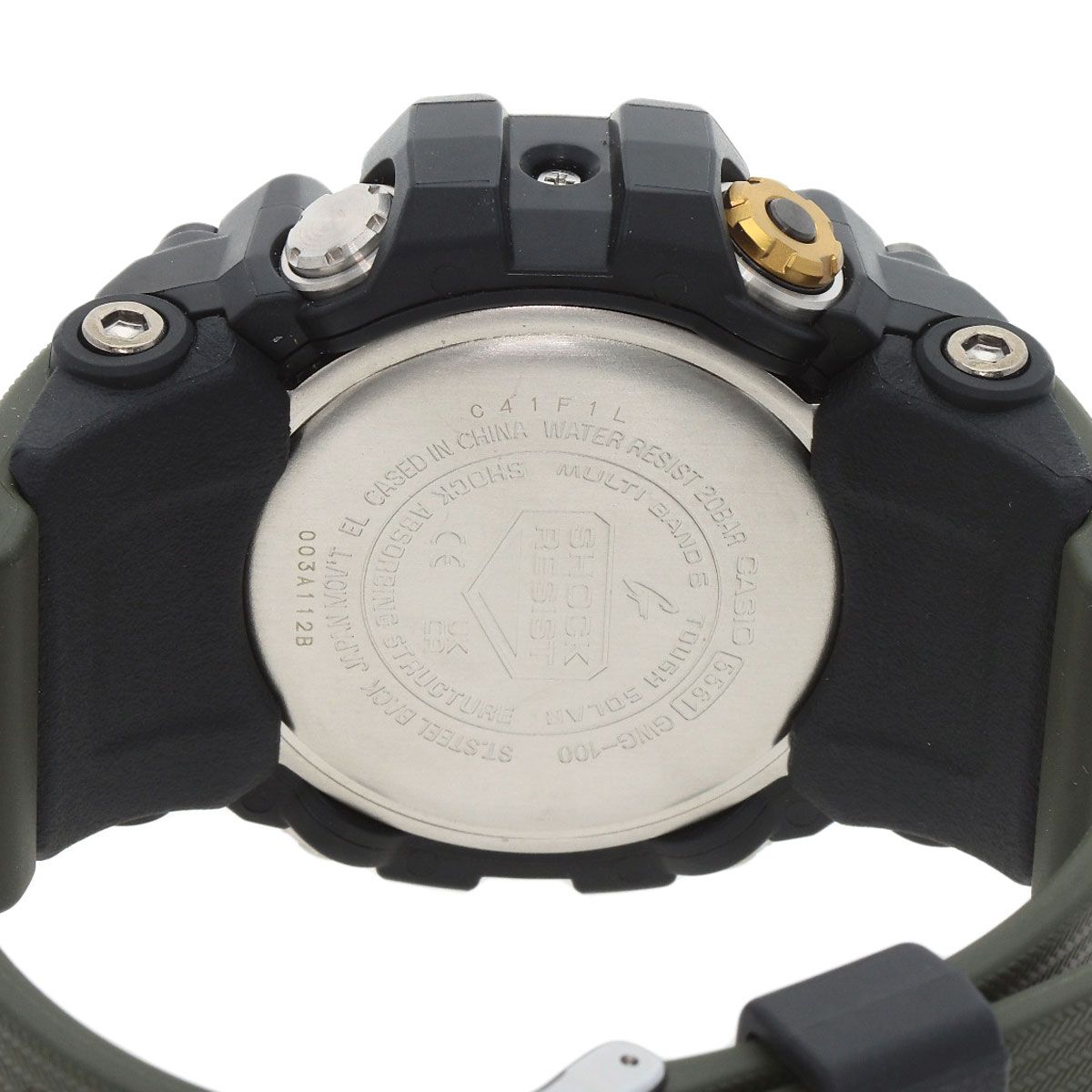 CASIO GWG-100-1A3ER G-SHOCK マッドマスター 腕時計 SS 樹脂 メンズ