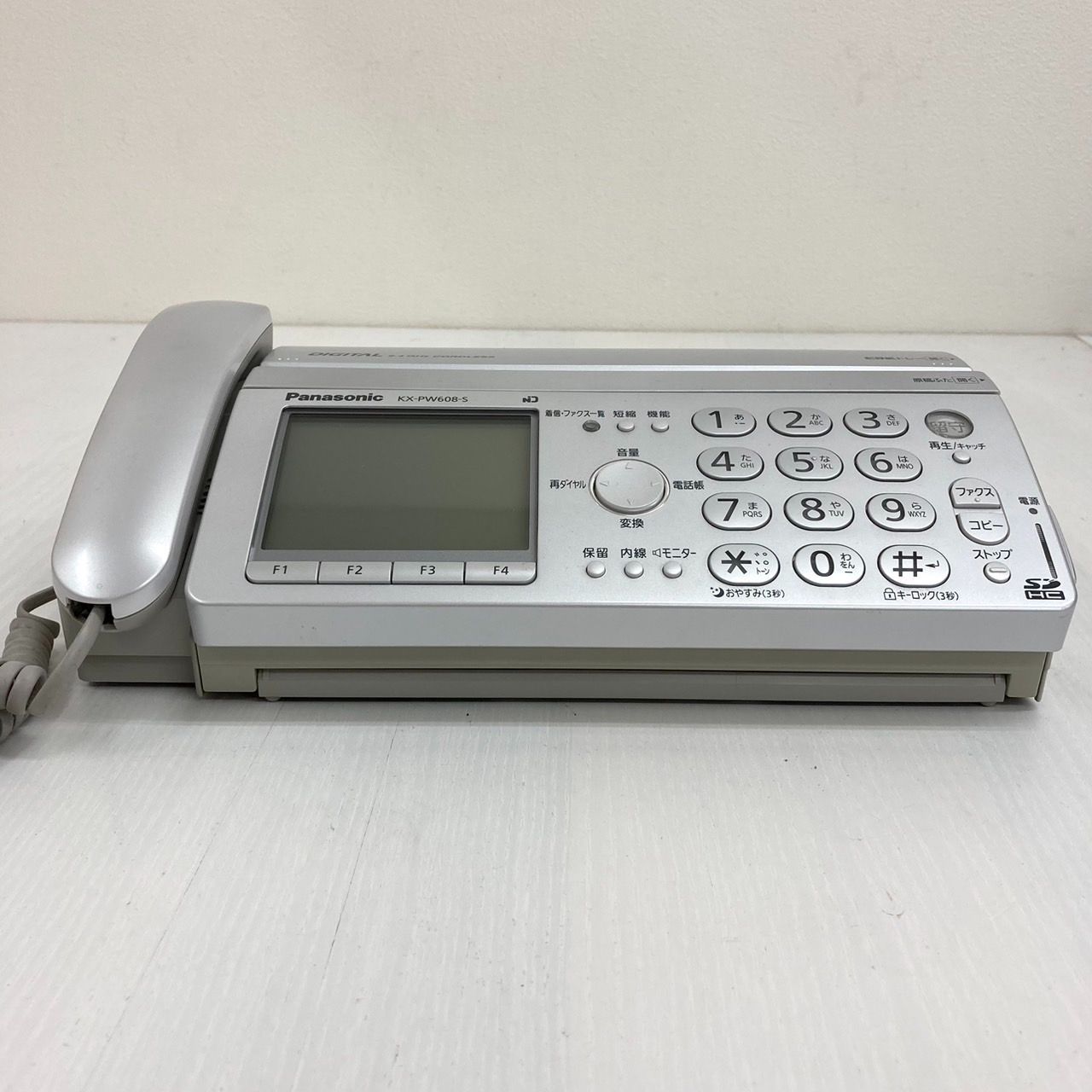 パナソニックFAXファックスKX-PW608-S電話 おたっくす 見てから印刷⓼ Panasonic パナソニック FAX ファックス KX-PW608-S 電話
