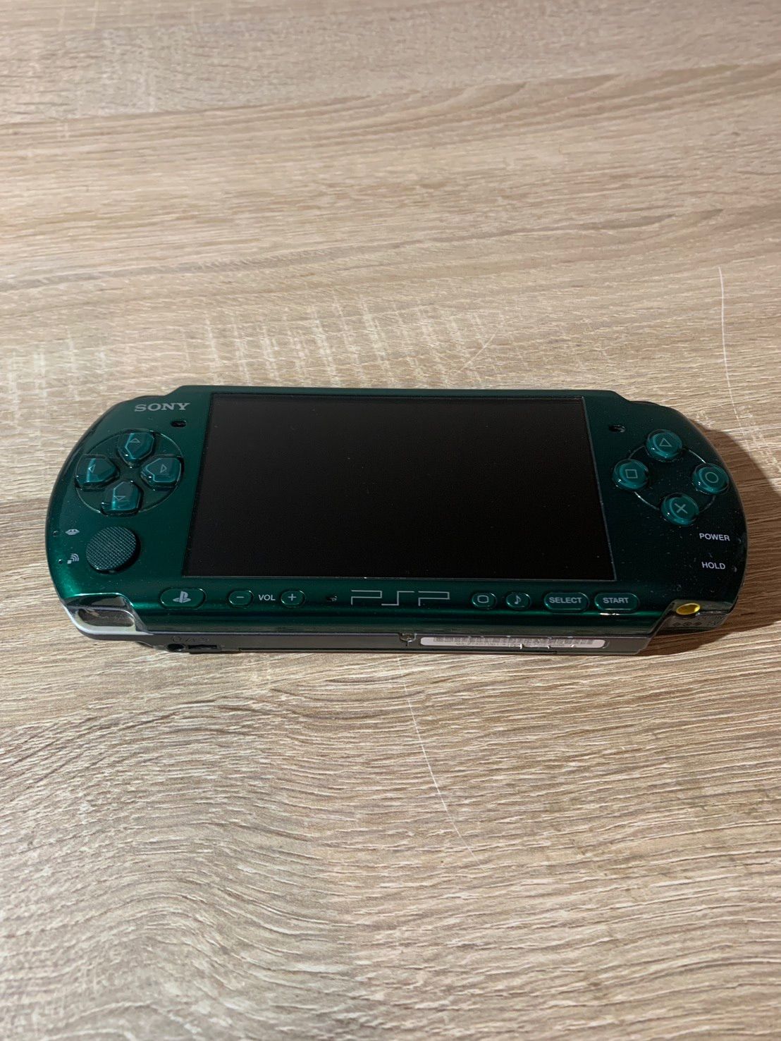 5650 PlayStation ポータブル PSP 3000 スピリティッド グリーン