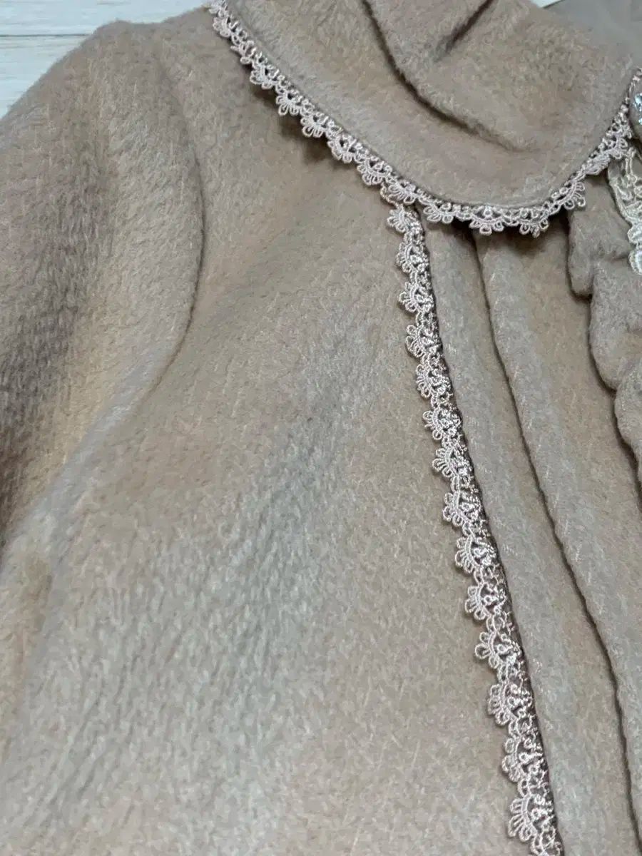 Axes femme アクシーズファム レース ウール ショートコート ひめがるラテギャル SIROKUMA-CORPORATION_COM