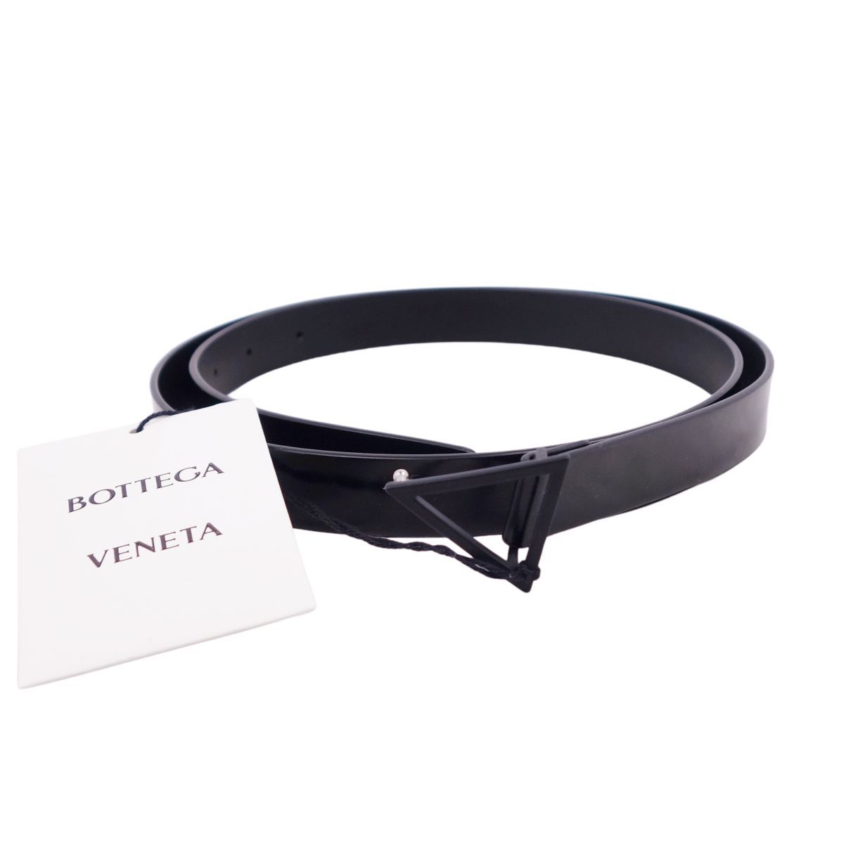 未使用 ボッテガヴェネタ BOTTEGA VENETA ベルト トライアングルバ 