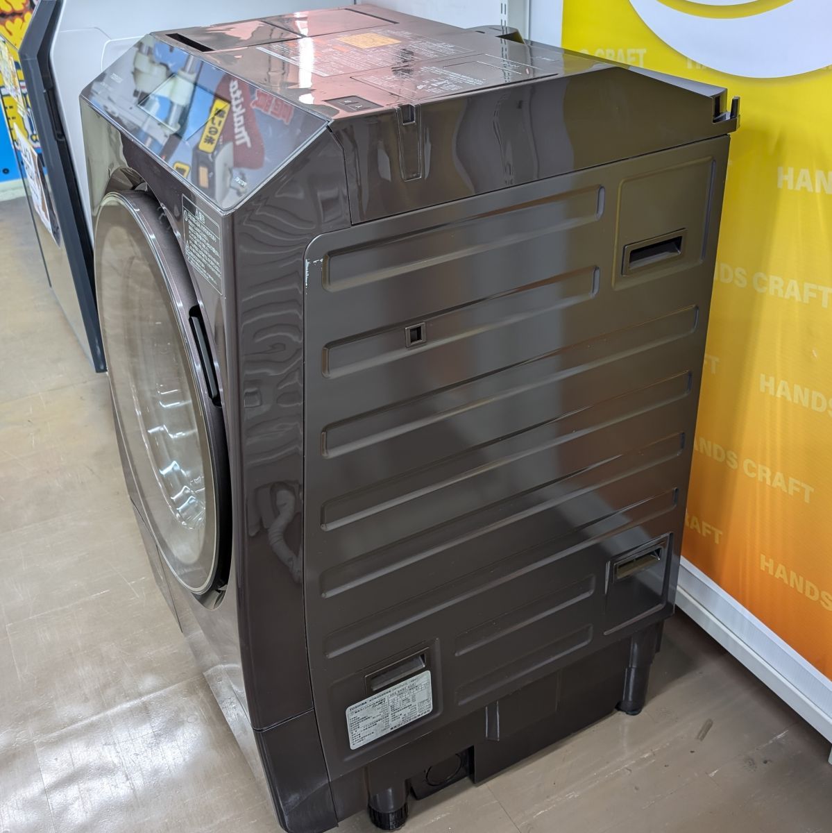 TOSHIBA ドラム式洗濯機 TWー127XP1L 中古 2022年式 固定ボルト付き 12.0㎏