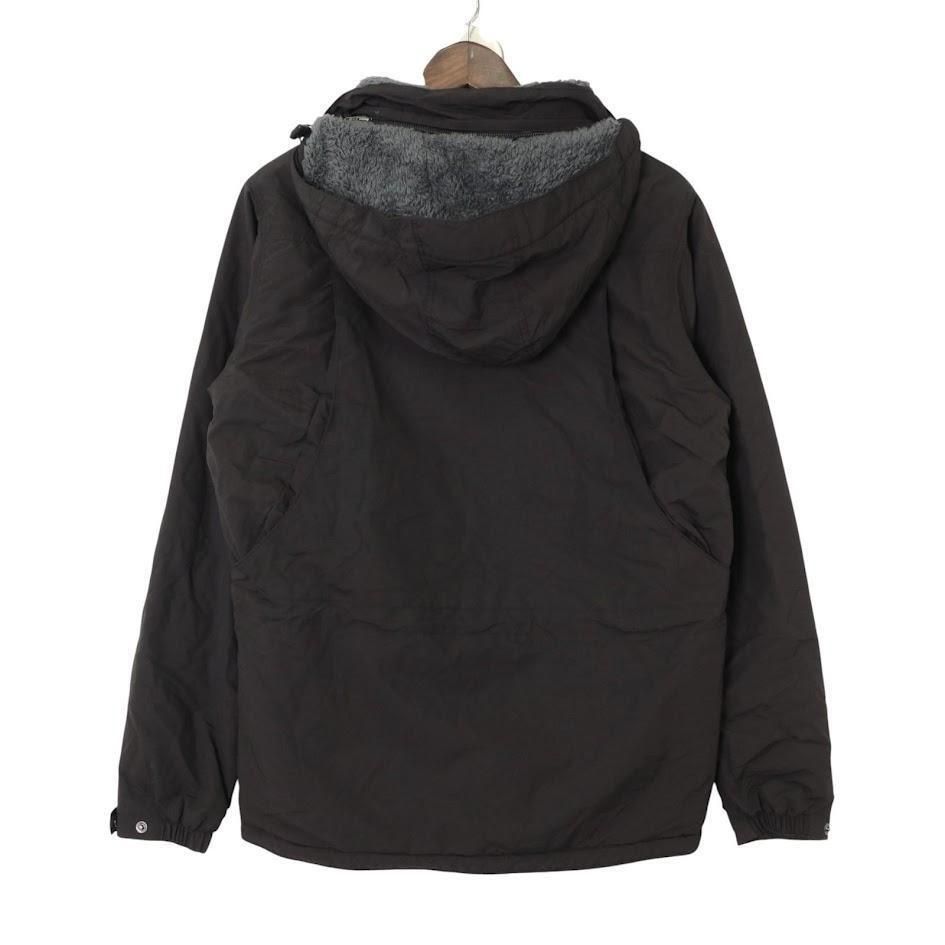 Patagonia イスマスパーカー ジャケット ブラック S ボア ブルゾン パタゴニア patagonia マウンテンパーカー 黒 ブラック S メンズ