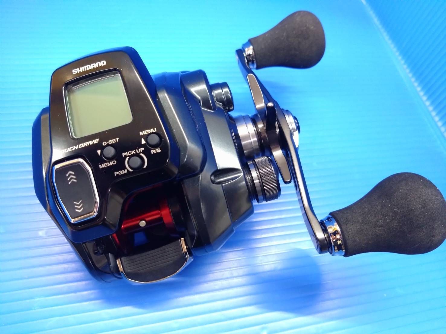 シマノ フォースマスター200DH右巻きダブルハンドル 極上美品 シマノ