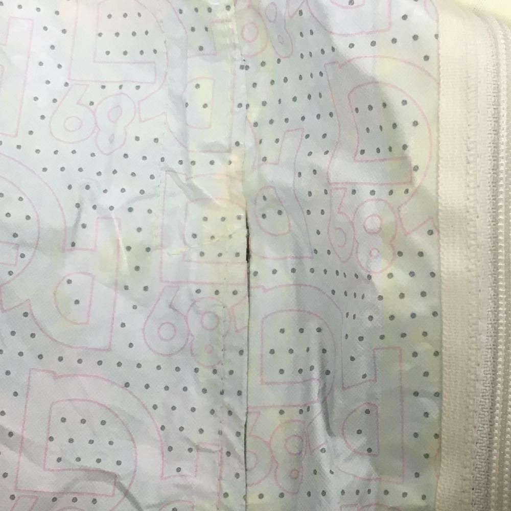 パーリーゲイツ 2WAYスニード 黒×レッド 花柄 袖着脱可 ブルゾン