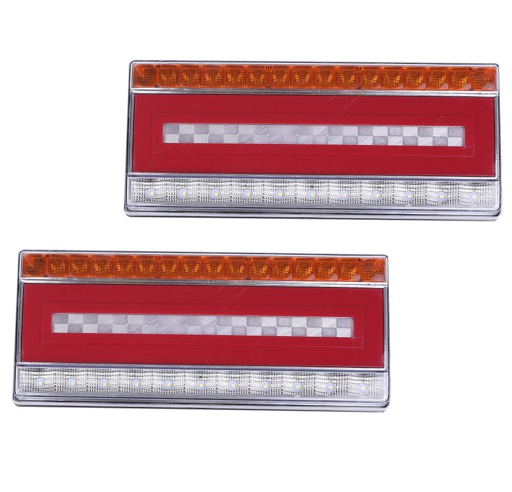 トラック 24V LED ライト テール ランプ 流れる 33cm KRB086