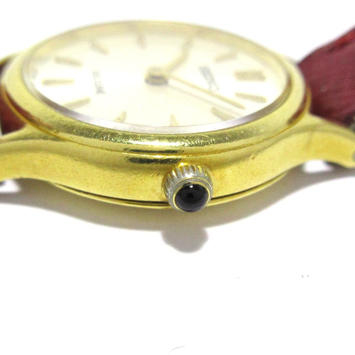 SEIKO セイコーEXCELINE ゴールド腕時計k18 未稼動品