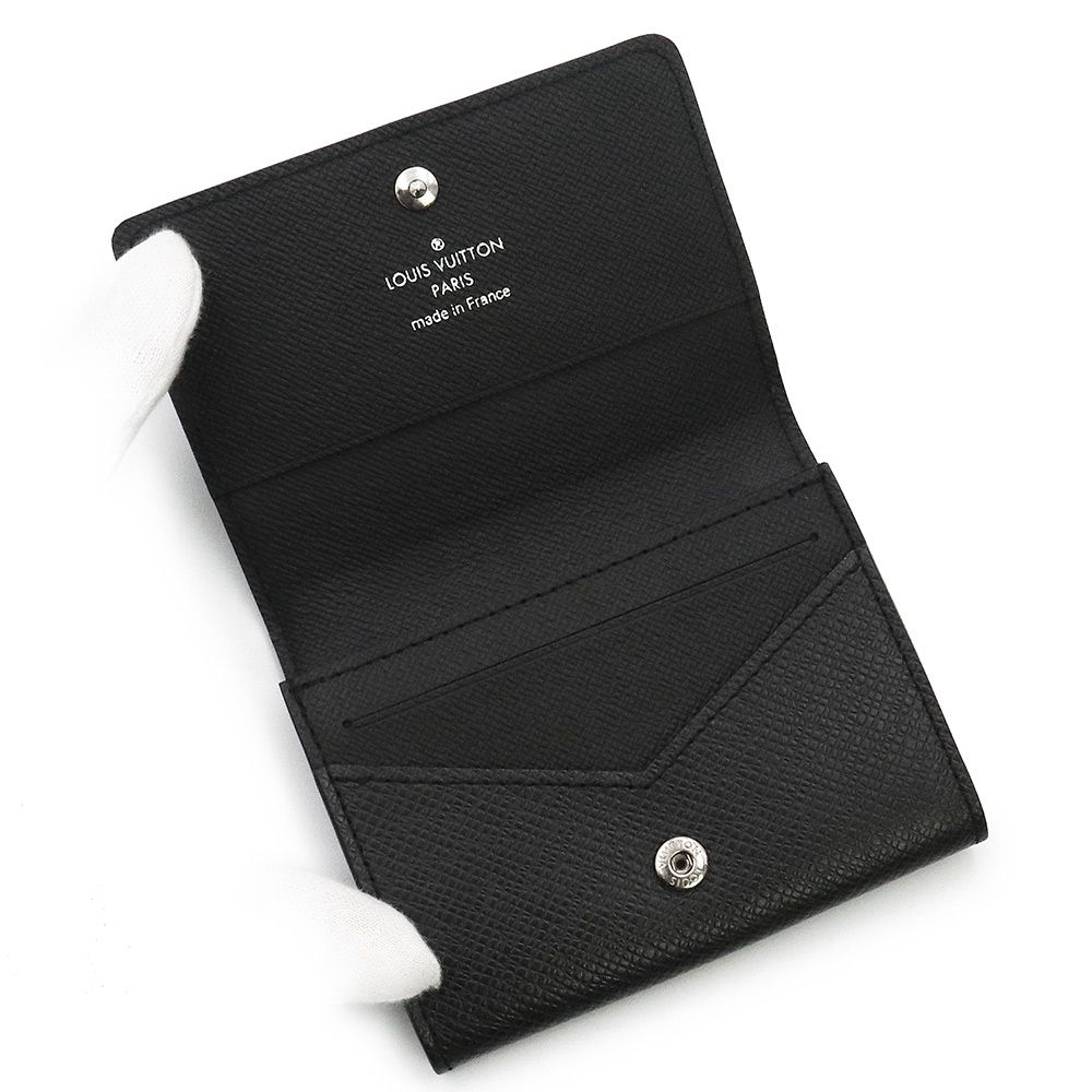 【IC新型美品】ルイヴィトン　アンヴェロップ　タイガ　ノワール　名刺・カード入れ 楽天市場】ルイヴィトン Louis Vuitton カードケース タイガ