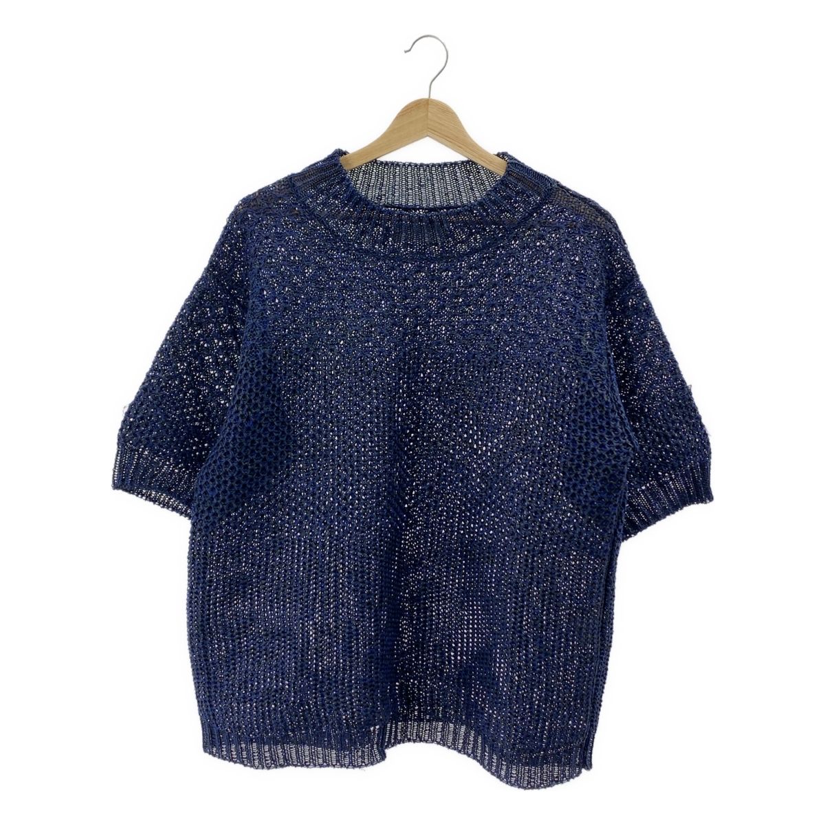 amachi. / アマチ | 2022SS | Washi Knit 和紙 ペーパー 半袖ニット 