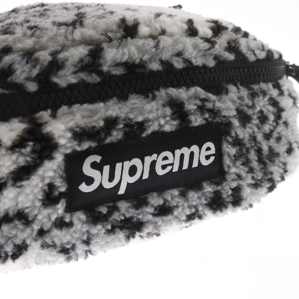 SUPREME (シュプリーム) 17AW Leopard Fleece Waist Bag