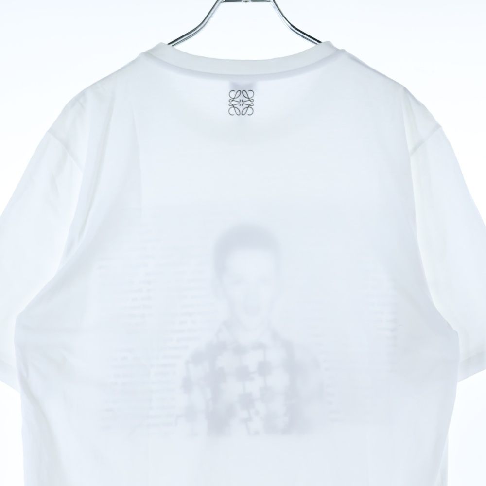 LOEWE ロエベ　クルーネック半袖Tシャツ　白　ホワイト　３８　未使用品　送料無料　匿名発送 LOEWE ロエベ Tシャツ サイズ:XL 23SS Paulas Ibiza ロゴプリント