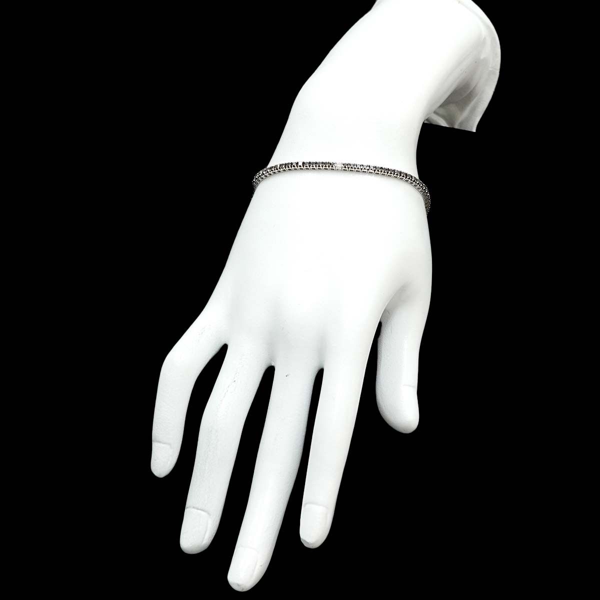 ダミアーニ DAMIANI ルーチェ ダイヤ ブレスレット 18.5cm K18 WG 750