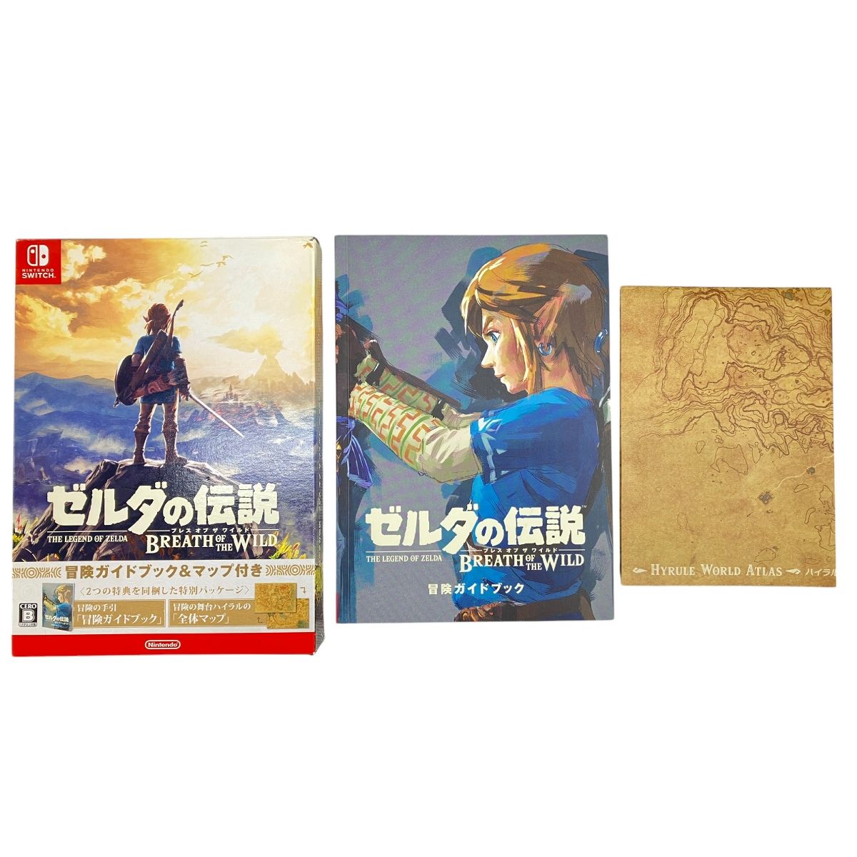 任天堂 Switch ゼルダの伝説 ブレスオブザワイルド 冒険ガイド