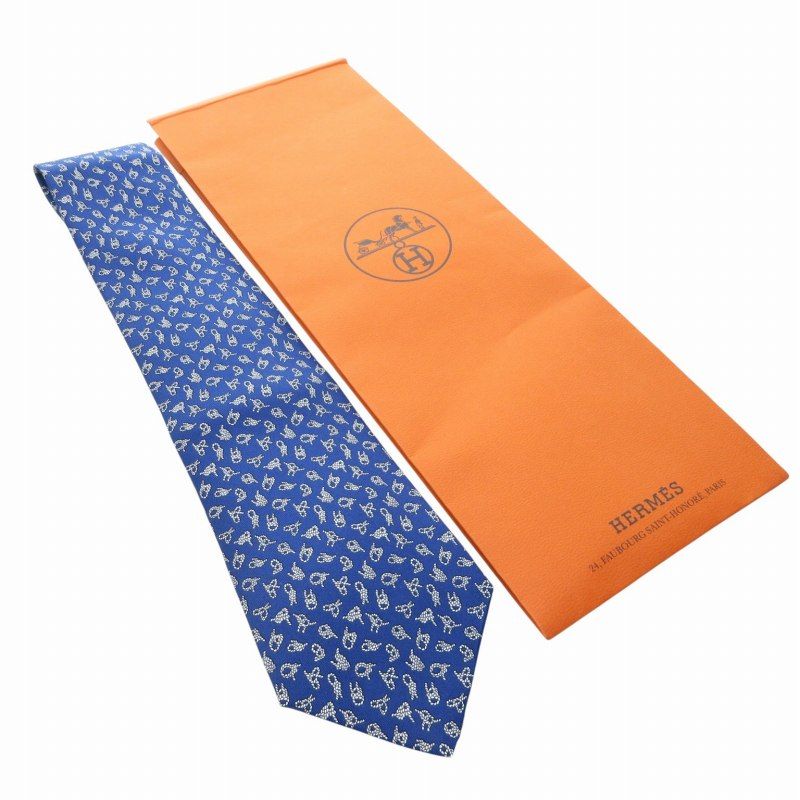 【美品】HERMES　シルクネクタイ　758994T 波総柄　グレー系 美品】HERMES シルクネクタイ 758994T 波総柄 グレー系 - メルカリ