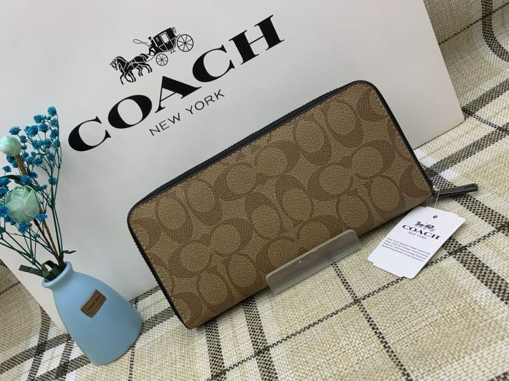 コーチ 財布 COACH 長財布 シグネチャー アコーディオン レディース プレゼント 贈り物 ギフト ラウンドファスナー ロング ジップ 新品未使用  ファッション 新生活 F58112 C293 - メルカリ