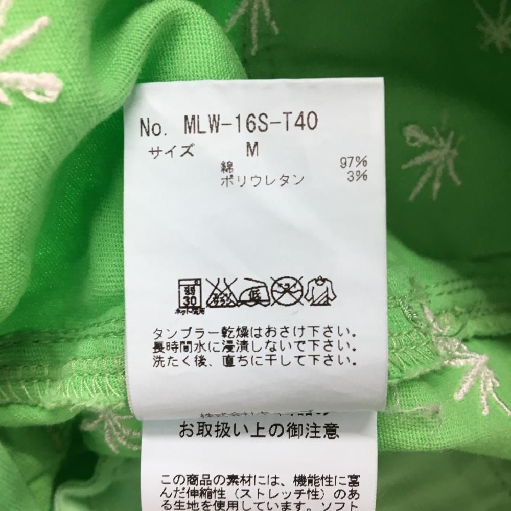 【美品】MARK＆LONA ゴルフショートパンツ グリーン レディース 36 美品】MARK＆LONA ゴルフショートパンツ グリーン レディース 36