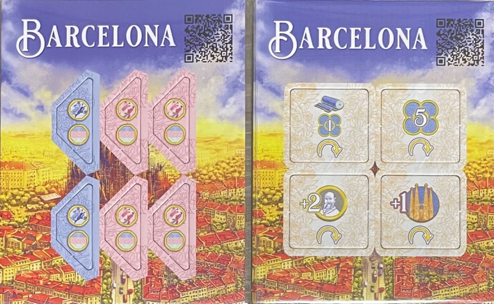 ボードゲーム BARCELONA バルセロナ プロモタイルセット - ボード