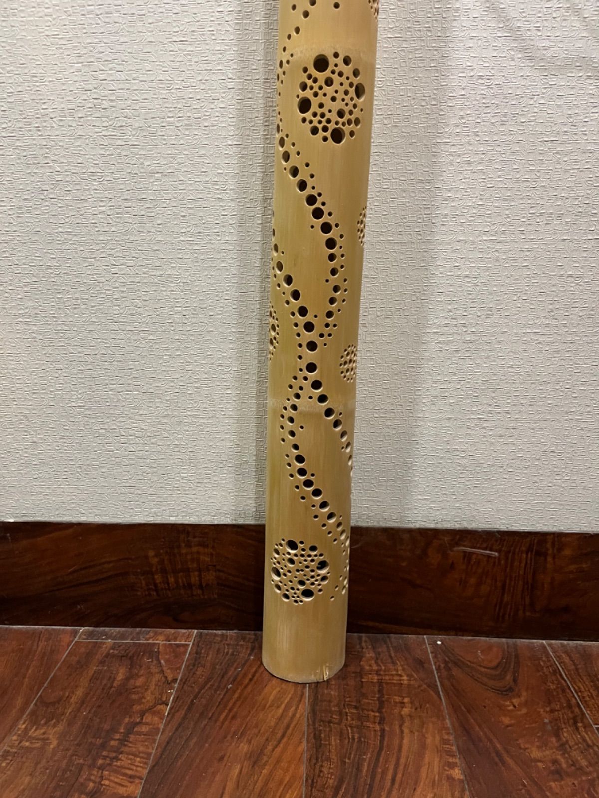 竹あかり 灯 竹燈籠 約128センチ 手作り品 - メルカリ