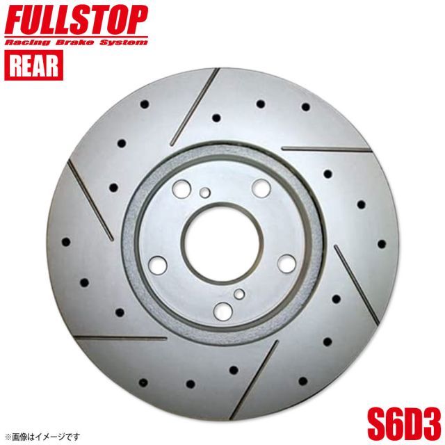 FULLSTOP ブレーキローター リア ロードスター/ユーノスロードスター NA6CE 1989/9～1993/9 品番3552803 S6D3