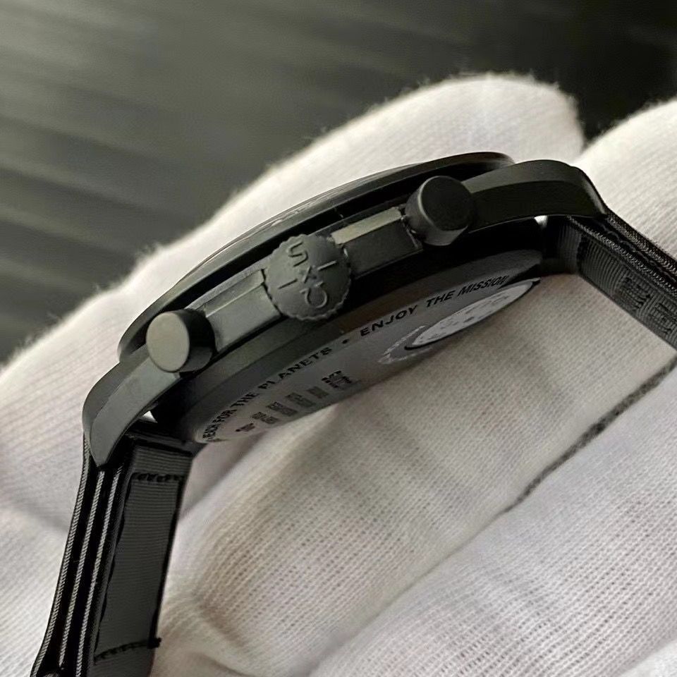 オメガ 手巻き アナログ時計 ブラック ご購入大歓迎です 新品未使用 オメガ 腕時計 箱付 #4 自動巻き