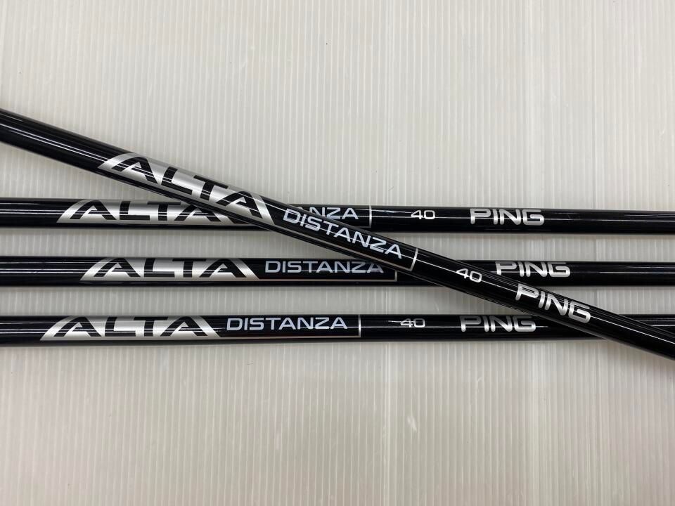 訳あり】G710 | ALTA DISTANZA BLACK 40 | 中古 | アイアンセット