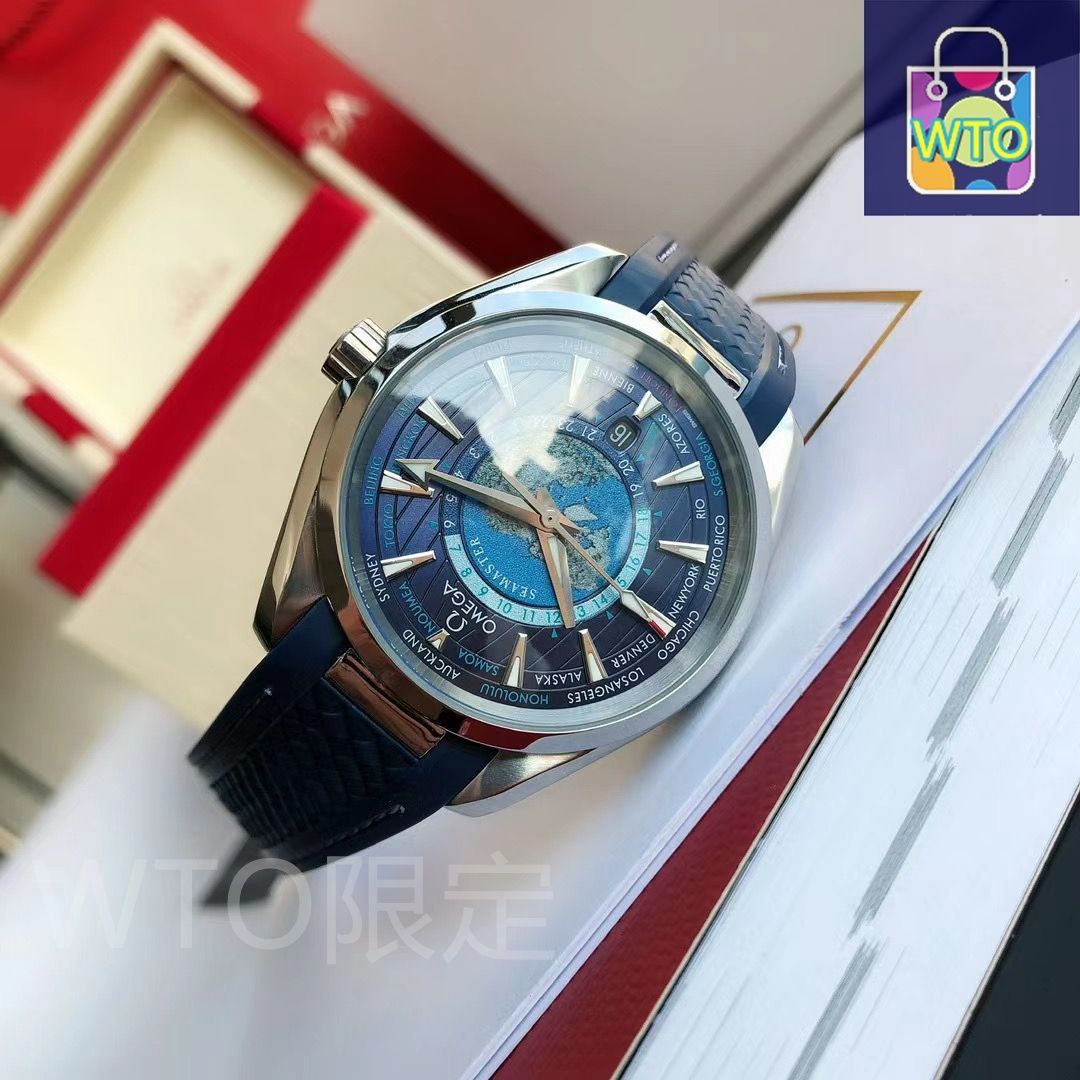 46今すぐ へようこそ! オメガ シーマスター アクアテラ GMT ワールドタイマー マスタークロノメーター ブルー49| | --WTO輸入2 WWW_OLIVIERBERNSTEIN_COM
