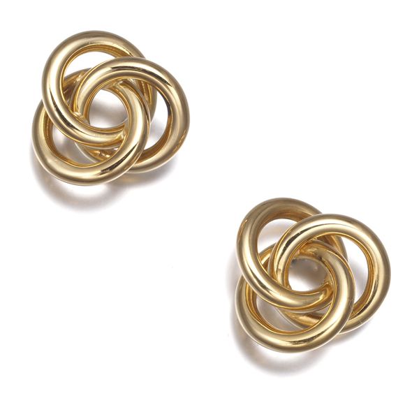 ティファニー ピアス トリプルサークル K18YG 178009