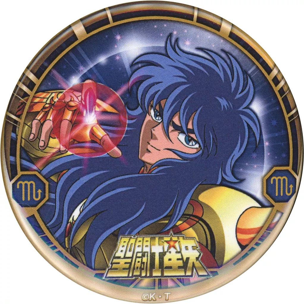 お歳暮 中古】バッジ・ピンズ 蠍座のミロ(ノーマル) 「聖闘士星矢 ピンズ・ピンバッジ・缶バッジ