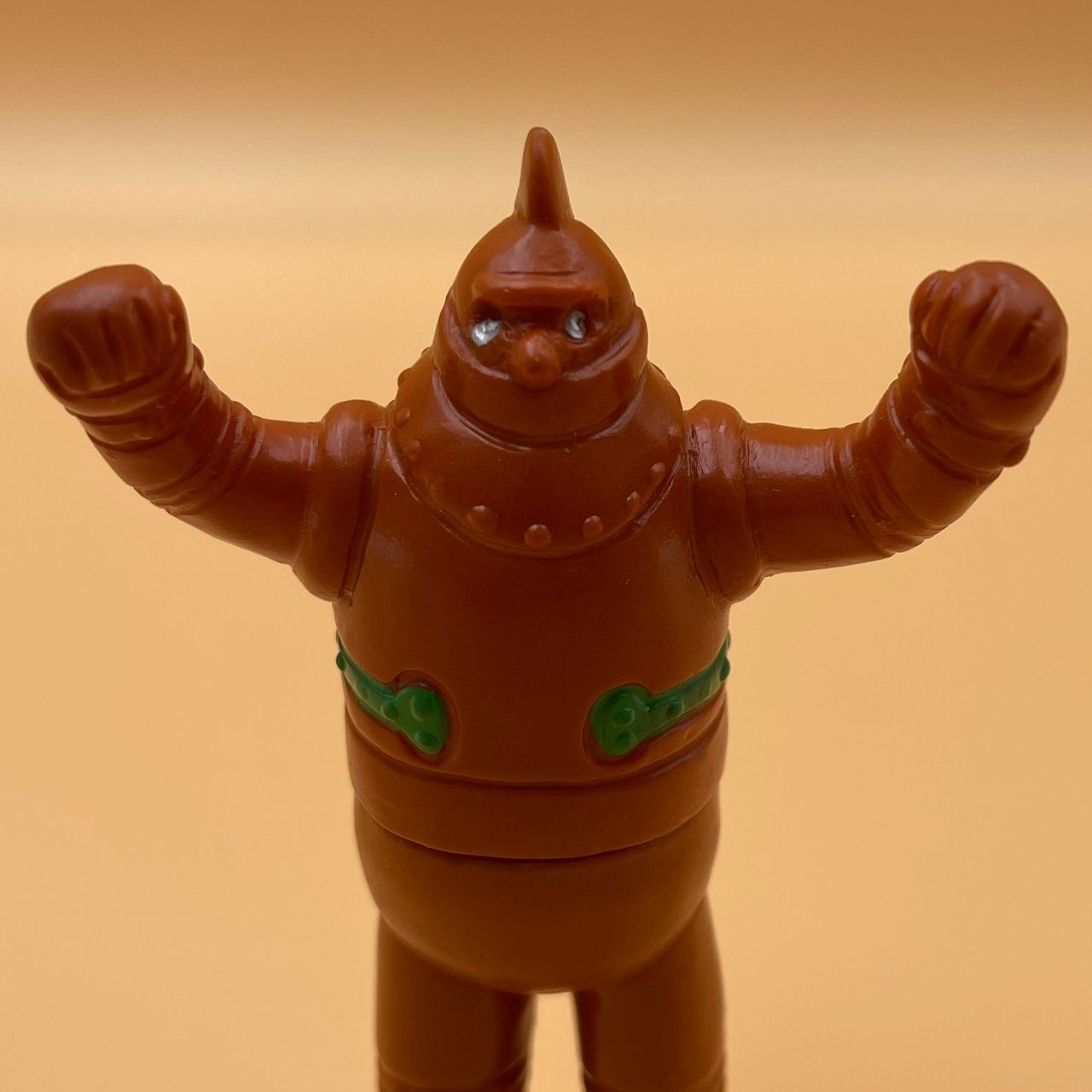 外袋付】ブルマァク 怪獣シリーズ 鉄人28号 ソフビ 人形 約11cm