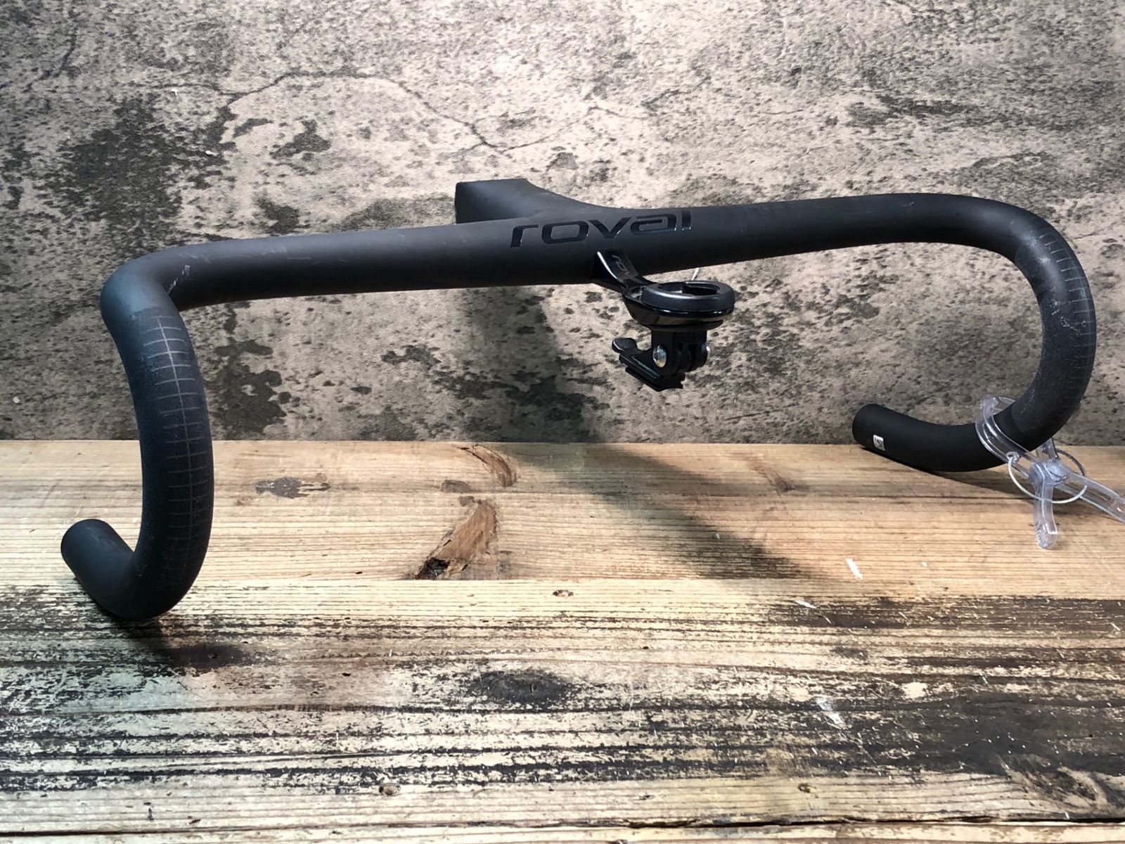 JJ797 ロヴァール ROVAL ALPINIST SL COCKPIT カーボン ドロップハンドル ブラケットC-C420mm ステム100mm マウント付