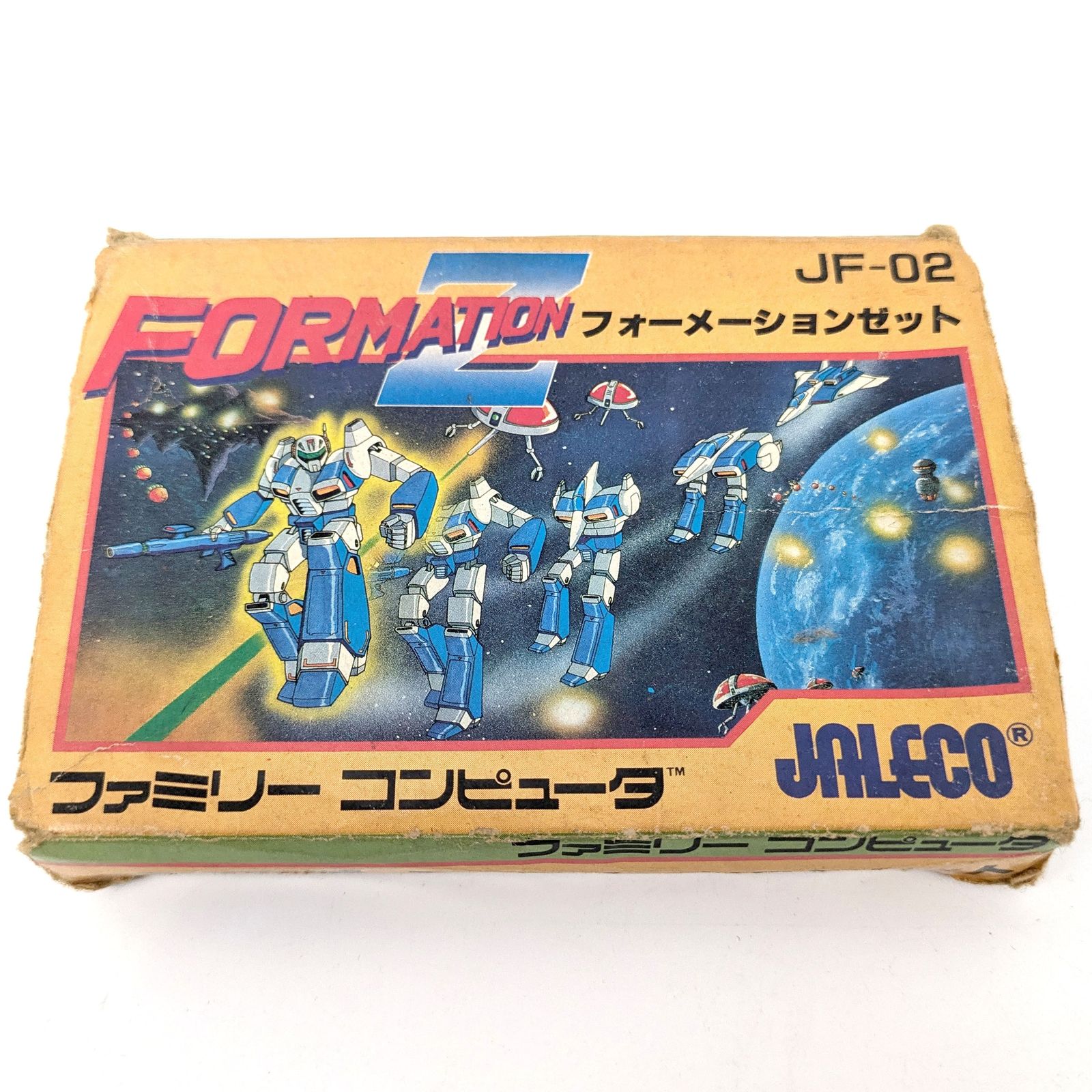 JALECO(ジャレコ)・『フォーメーションZ』・タイトル正常表示