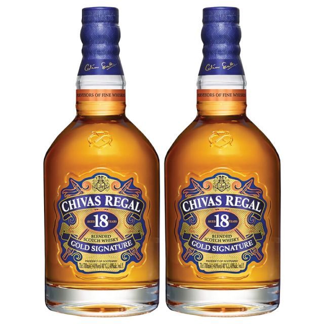シーバスリーガル 18年 700ml 2本セット 安い ブレンデッド