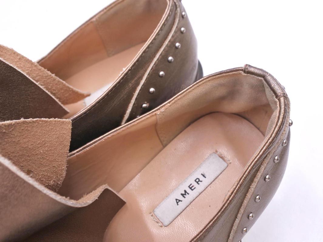 AMERI STUDS TASSEL LOAFER Mサイズ Ameri VINTAGE アメリヴィンテージ 本革 レザー スタッズ