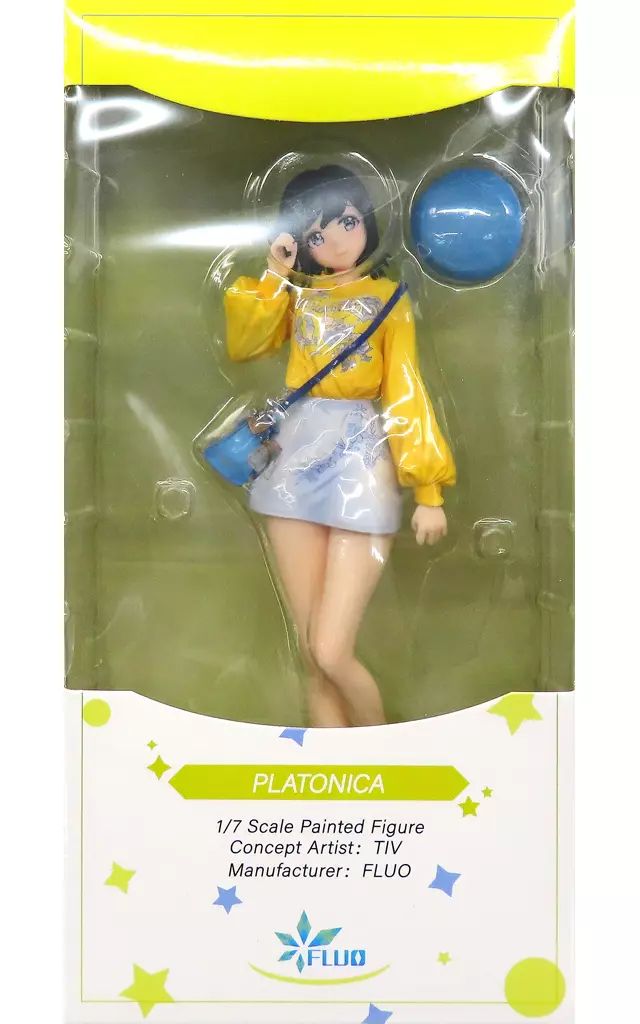 PLATONICA Illustratedby Tiv 1/7 完成品フィギュア Tiv氏が描く私服コーデのかわいい美少女たち！並べて飾れる